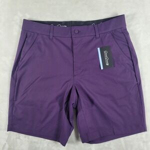 Good Good Blackberry Sport Shorts‎ Men's 32 Purple Performance Golf Active NWT